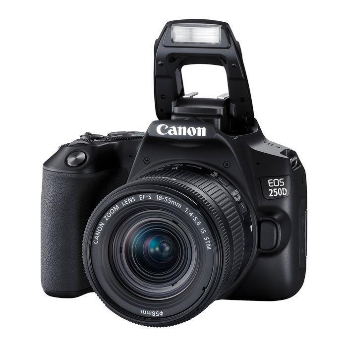 CANON EOS 250D BLACK + EF-S 18-55 IS STM BLACK