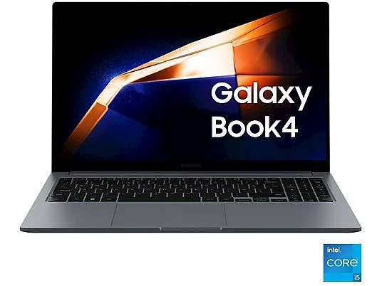 SAMSUNG Galaxy Book4 15.6 i5, 15,6 ", processore Intel® Core I5 1355U, INTEL Iris Xe Graphics, 16 GB, 512 GB SSD, Grey